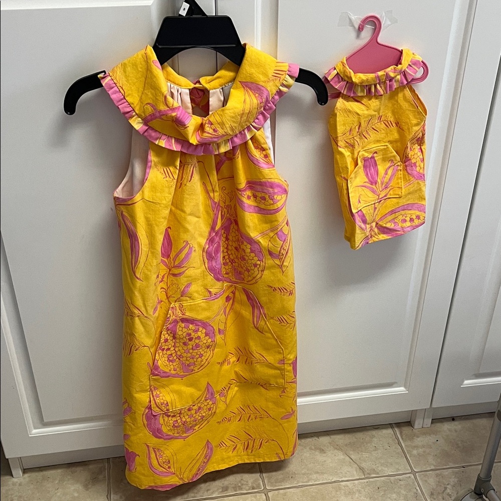 American girl dress custom set